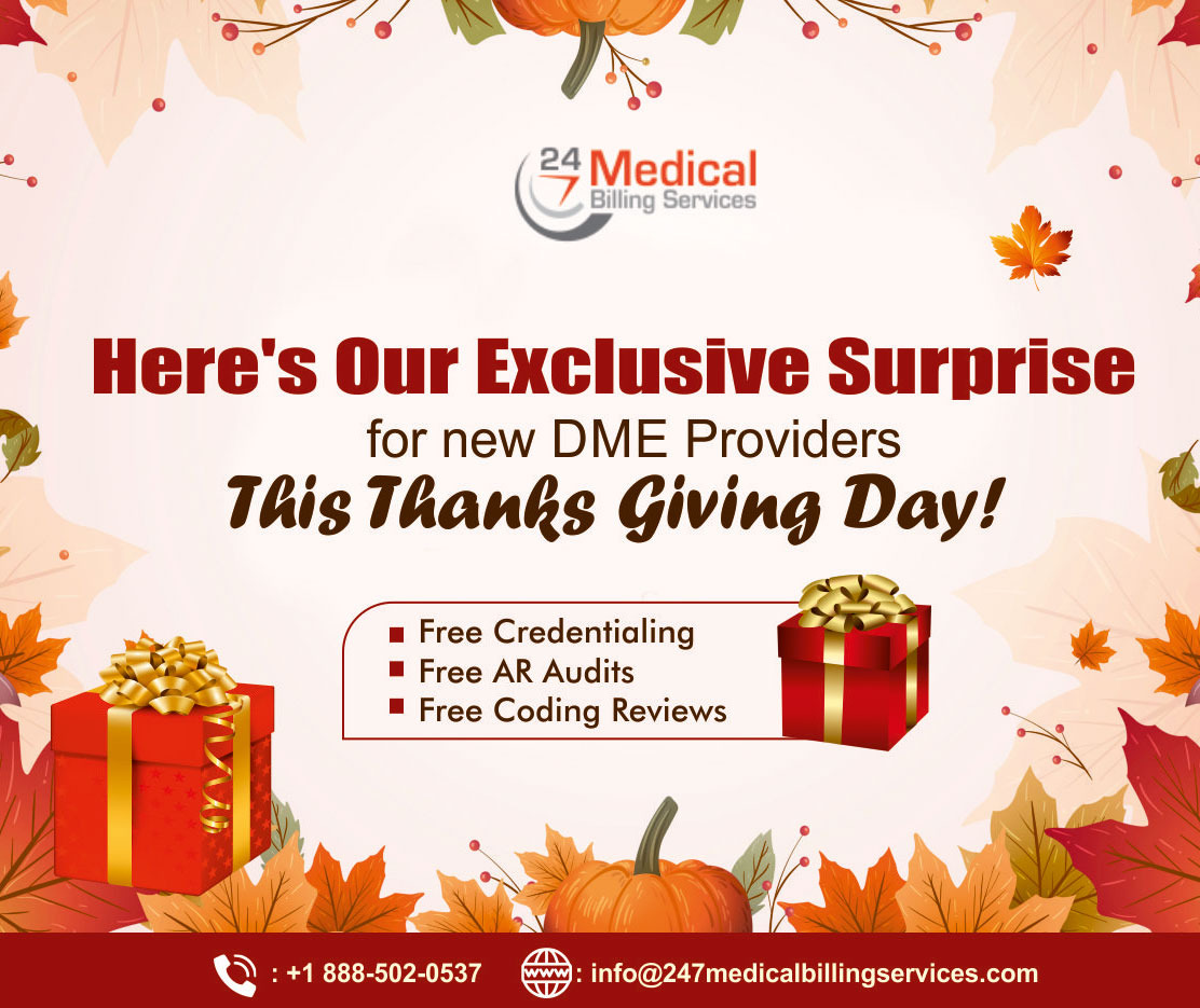 Thanksgiving offer in healthcare by 247 Medical Billing Services