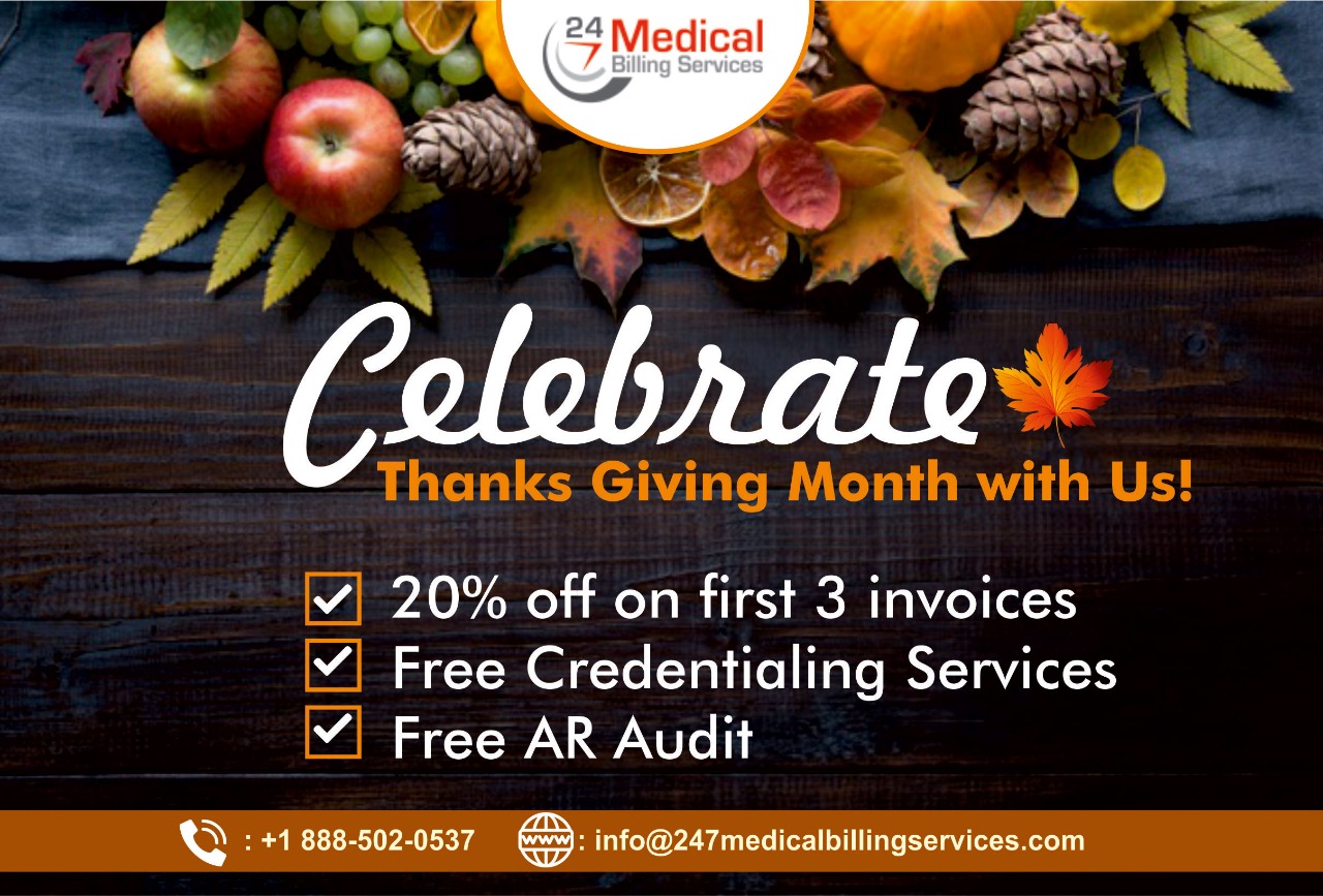 Thanksgiving offer in healthcare by 247 Medical Billing Services