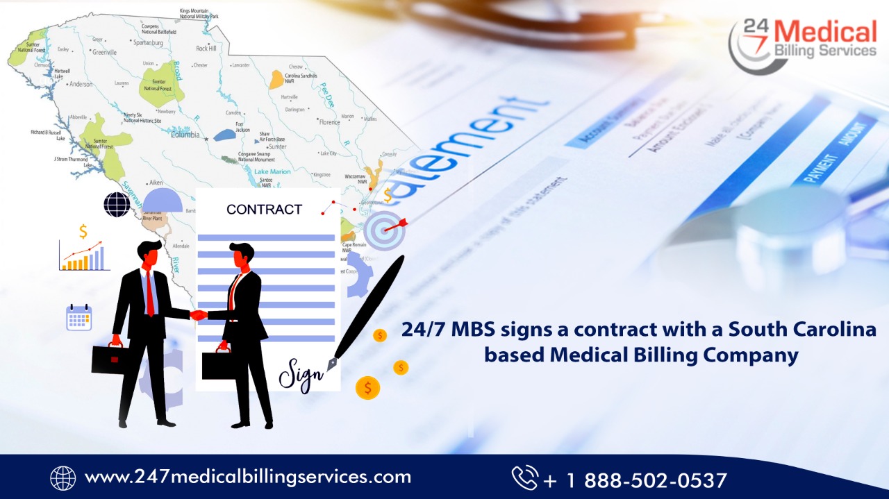 24/7 Medical Billing Services commands new heights of success as it announces contract with renowned medical billing company based out of South Carolina