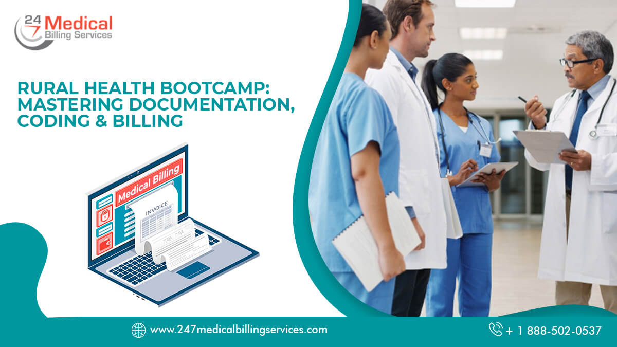 Elevate your expertise with 24/7 Medical Billing Services in Documentation, Coding &amp; Billing with the Rural Health Bootcamp.