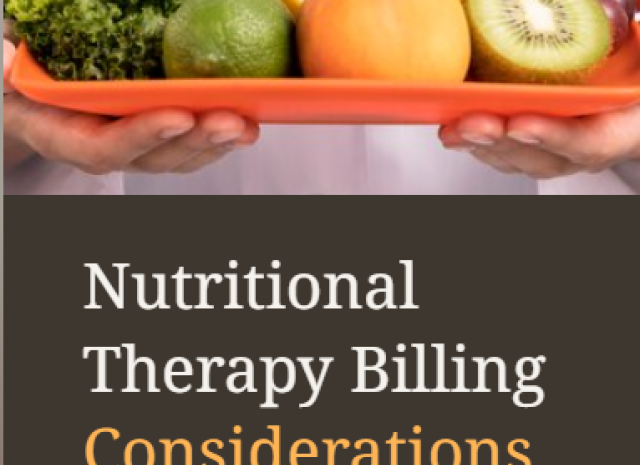  Nutritional Therapy Billing Considerations for Modern Practices