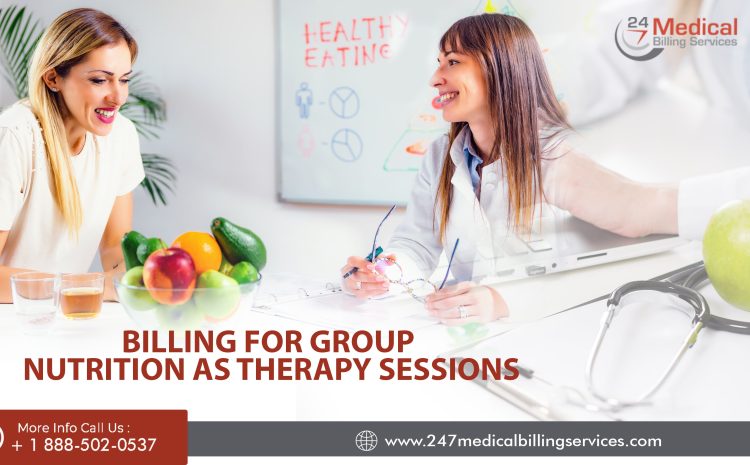  Billing for Group Nutrition as Therapy Sessions